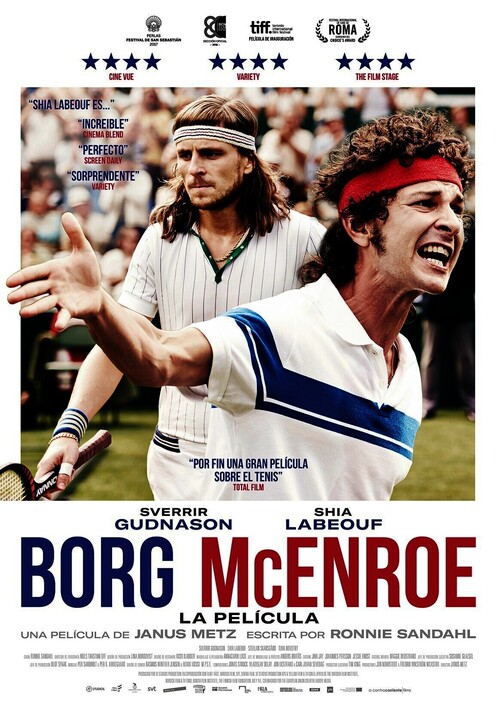 Borg McEnroe. La película