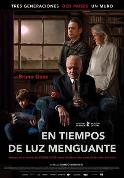 Cartell de la pel·lícula: En tiempos de luz menguante