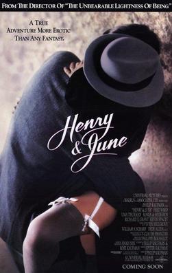 Cartell de la pel·lícula: Henry y June (El diario íntimo de Anaïs Nin)