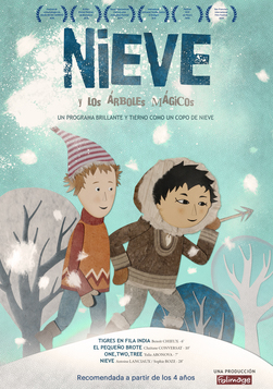 Cartell de la pel·lícula: Nieve y los árboles mágicos