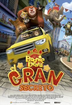 Cartell de la pel·lícula: Boonie Bears. El gran secreto
