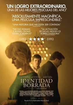 Cartell de la pel·lícula: Identidad borrada