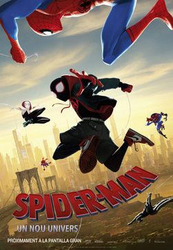 Cartell de la pel·lícula: Spider-Man. Un nou univers