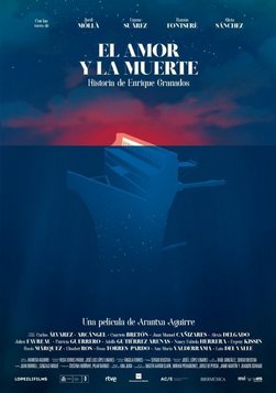 Cartell de la pel·lícula: El amor y la muerte. Historia de Enrique Granados