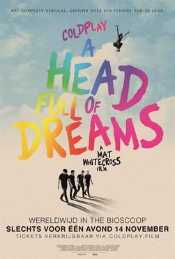 Cartell de la pel·lícula: Coldplay: A Head Full of Dreams