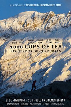 Cartell de la pel·lícula: 1000 Cups of Tea: recuerdos de Chapursan