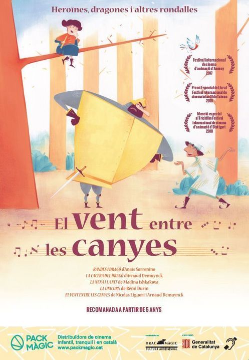 El vent entre les canyes
