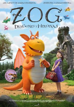 Cartell de la pel·lícula: Zog, dragones y heroínas