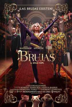 Cartell de la pel·lícula: Las Brujas (de Roald Dahl)