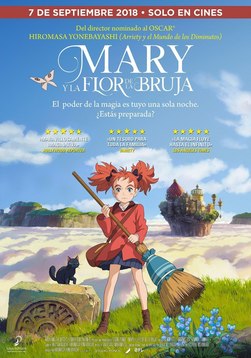 Cartell de la pel·lícula: Mary y la flor de la bruja